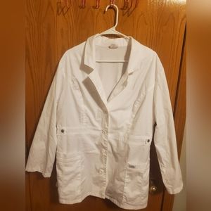 White lab coat